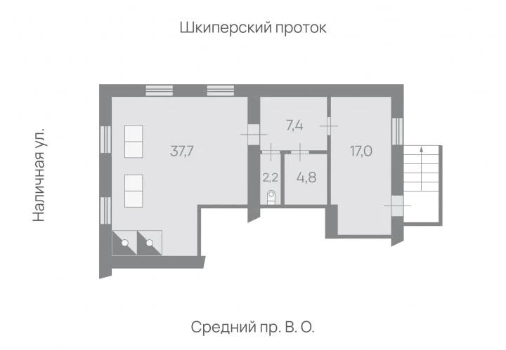 Помещение на Наличной ул.